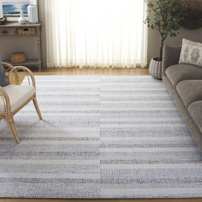 Tapis ivoire / bleu Ebony 810