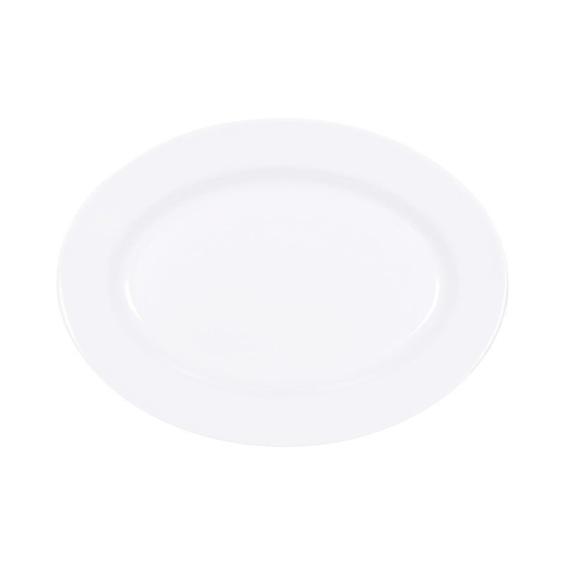 Assiette plate en mélamine 11" simplicité