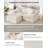 Boneless 79" Loveseat L Shaped Sofa,Cloud Boneless Couches with Ottoman for Living Room,Modern Modular Sectional Sofa,Oversized, White-1060904960