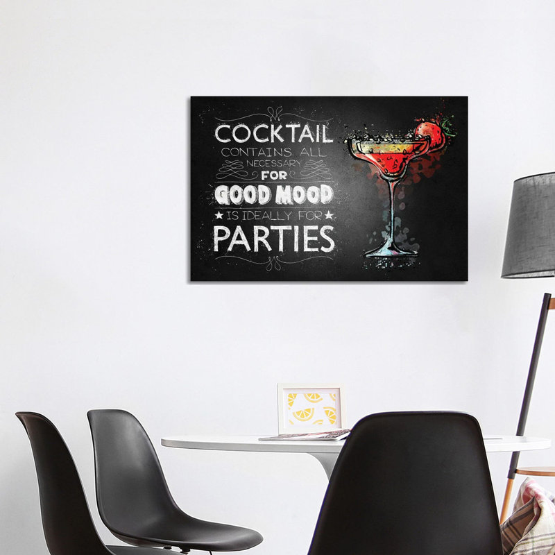 Daiquiri II by Gab Fernando - Wrapped Canvas Gallery-Wrapped Canvas Giclée, 101.6 cm H x 66.04 cm W x 3.175 cm D