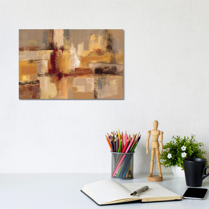 Sandcastles by Silvia Vassileva - Gallery-Wrapped Canvas Giclée on Canvas, Wrapped Canvas, 20.32 cm H x 30.48 cm W