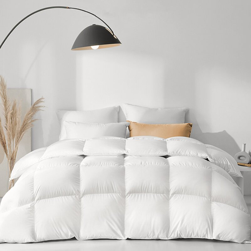 Housse de couette / édredon en duvet toutes saisons , Lit simple
