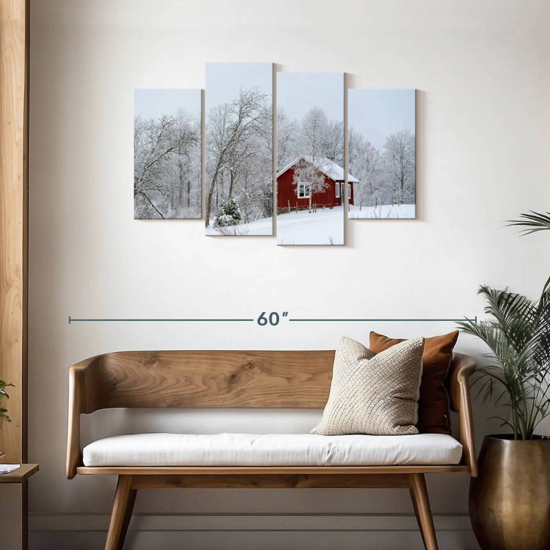 Falun Red Barn, H 27 po x l 43 po