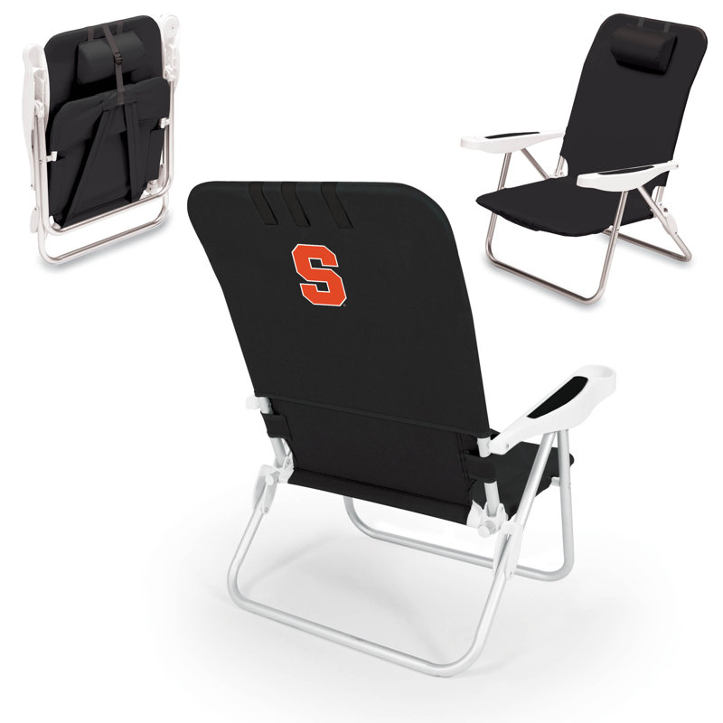 Chaise de plage inclinable monaco NCAA, Bleu, Syracuse