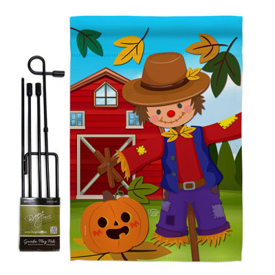 Ensemble de drapeaux en polyester 19 x 13 po Harvest