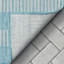 Well Woven Medusa Stria Geometric Flat-Weave Indoor/Outdoor Area Rug-70376431