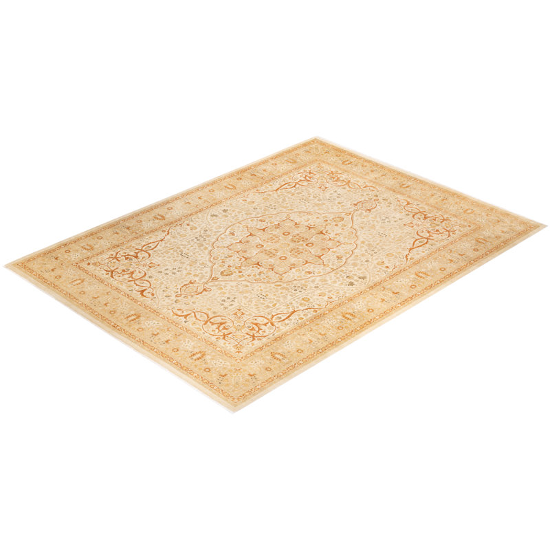 Classic One-of-a-Kind 9' 2" X 12' 1" Hand Knotted Area Rug
