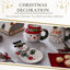 Christmas Tree SNOWMAN DISH