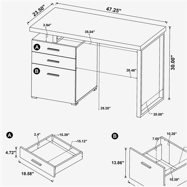 Dimensions du produit