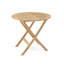 Chester Outdoor Round Teak Bistro Table