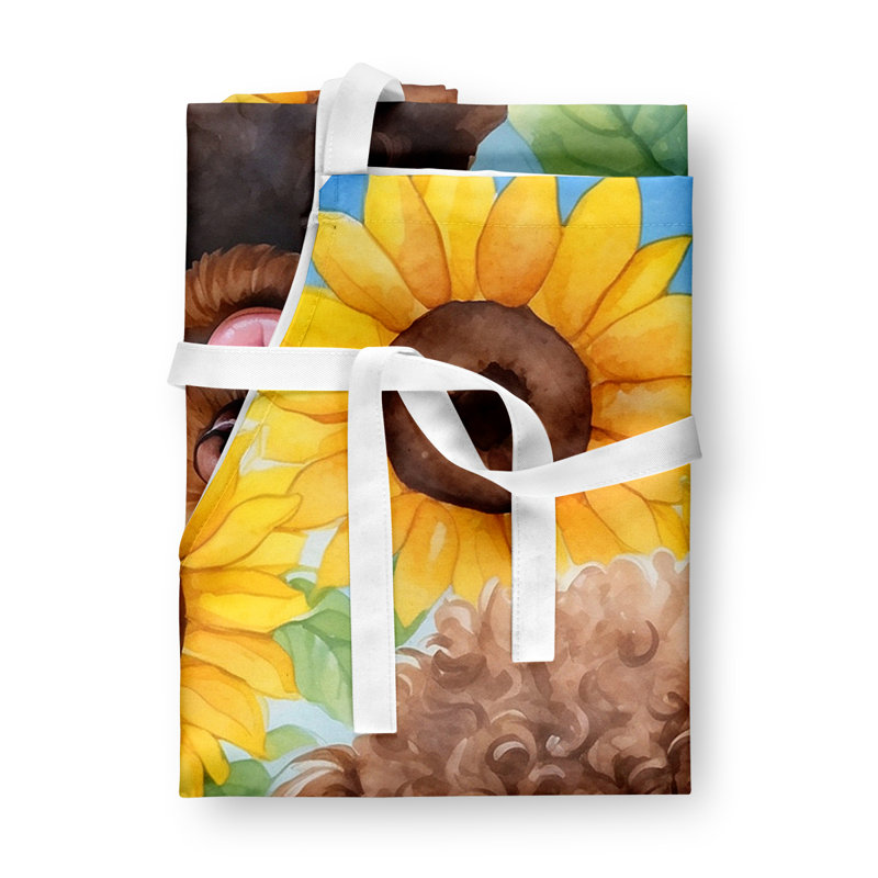 Floral Bib Apron