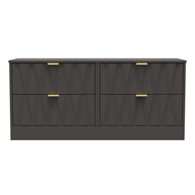 Bisceglia 115 cm W Chest of 4 Drawers