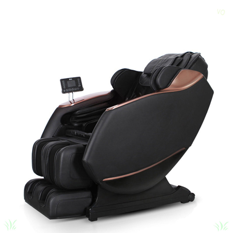 Fauteuil inclinable complet de massage shiatsu à gravité zéro avec haut-parleur gonflable, écran tactile ACL et mini télécommande