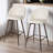 Asotin 26" Seat Height Swivel Upholstered Counter Stools Barstool with Backrest Footrest for Kitchen Island Dining Room-1854403131-1854403124