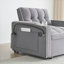 Canapé-lit, fauteuil convertible 3 en 1, fauteuil inclinable, fauteuil inclinable simple avec dossier réglable, convient aux petits espaces-857279027