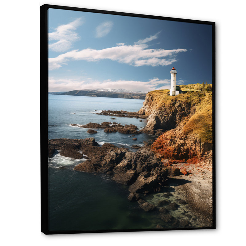Port Harbor Retreat I - Nautique et plage, reproductions d'art mural, H 20 po x l 12 po x P 1 po, Cadre flottant noir