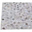 Mosaic Leather Hand Woven Cowhide Geometric Area Rug-40096226