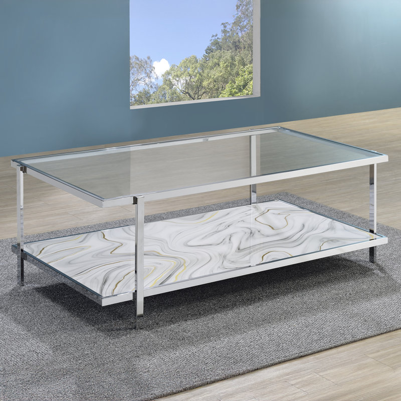 Crowle Mika Rectangle Cocktail Table