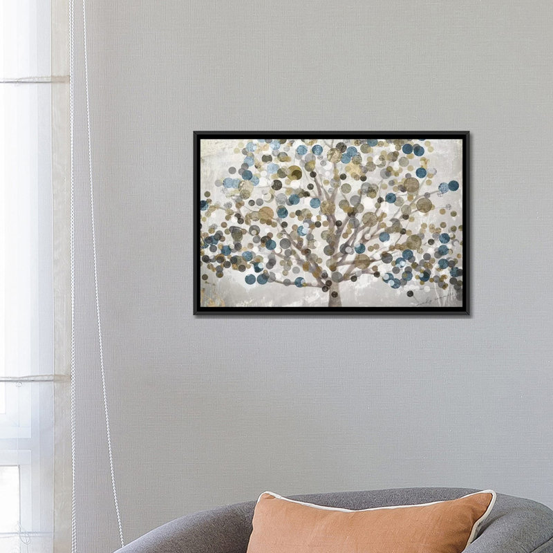 «Bubble Tree» par Color Bakery, reproduction sur toile tendue, Pas de tapis, Toile tendue, H 8 po x l 12 po x P 0,75 po