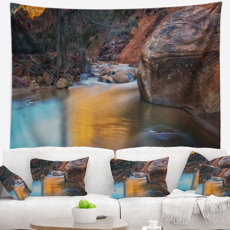 Polyester Tapestry, 68" H x 80" W