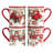 Red Truck Snowman 16Pc Dinnerware Set