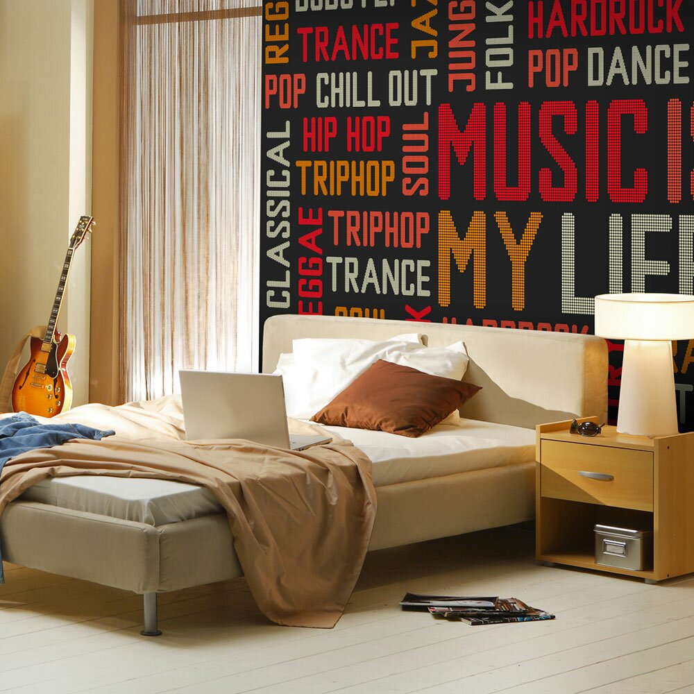 Fototapete Music is my Life 3,09 m x 400 cm