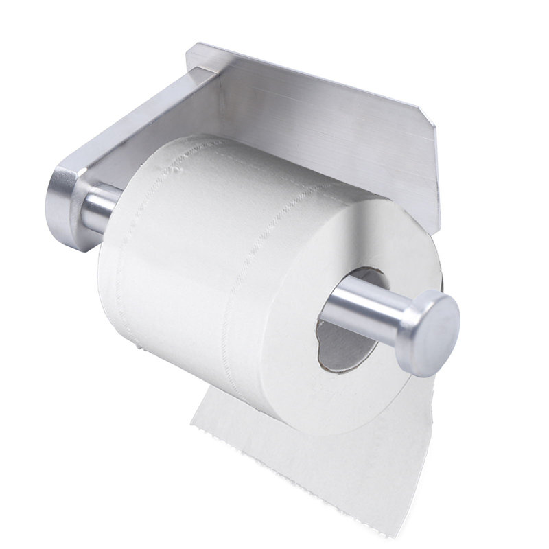 Wall Mounted Stainless Steel Bathroom Toilet Paper Holder Rack