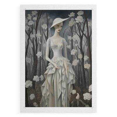 WOMEN Series DLXXIX  -Premium Canvas Print Only - NOT FRAMED -Ready to Hang