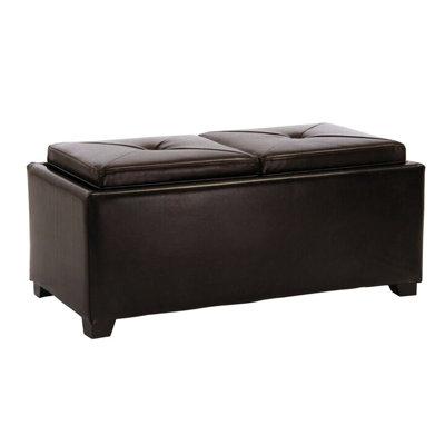 Double Tray Storage, Brown Leather, Depth Rhythm, Width Beat, Weight Deviation, Variation,