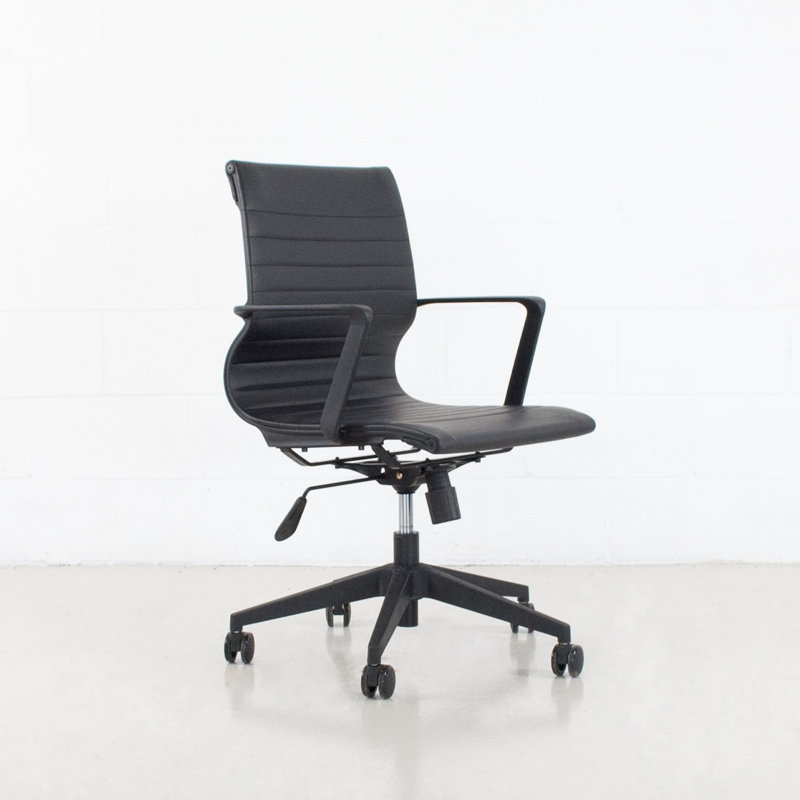 Fauteuil de conférence ergonomique Bolden, Noir
