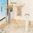Portable Tripod Drying Rack - 12 Wooden Arms For Laundry Use-110851983-110851985