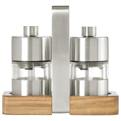 Brand No Power Source Required / Manual Salt And Pepper Shaker Set