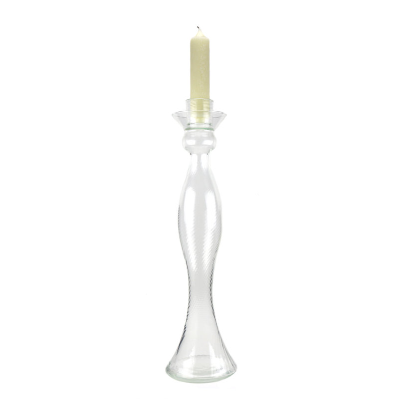 Bougeoir en verre 24,75 po Venezia