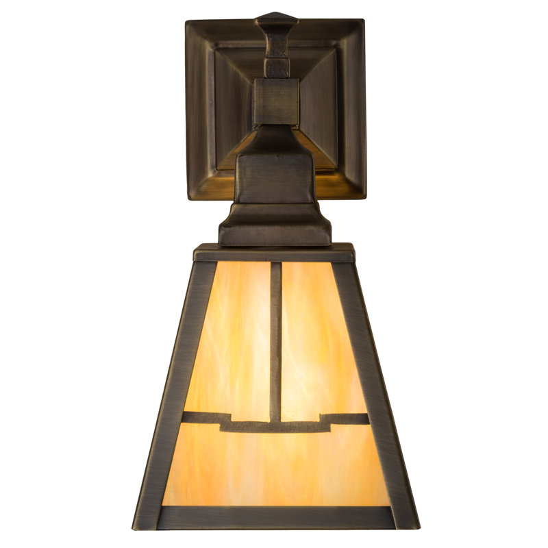 Valley View Mission 1 - Light Outdoor Wall Lantern