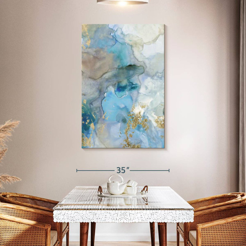 Avery Emerald Pool II, 48" H x 32" W
