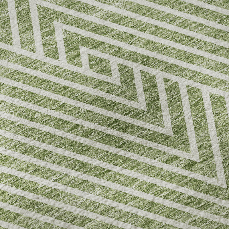 Tapis aloès de qualité supérieure lavable à la machine Prisco, Rectangulaire 3 pi x 5 pi