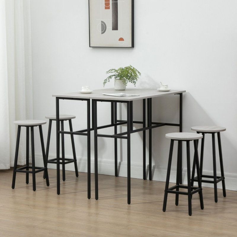Steel Dining Set