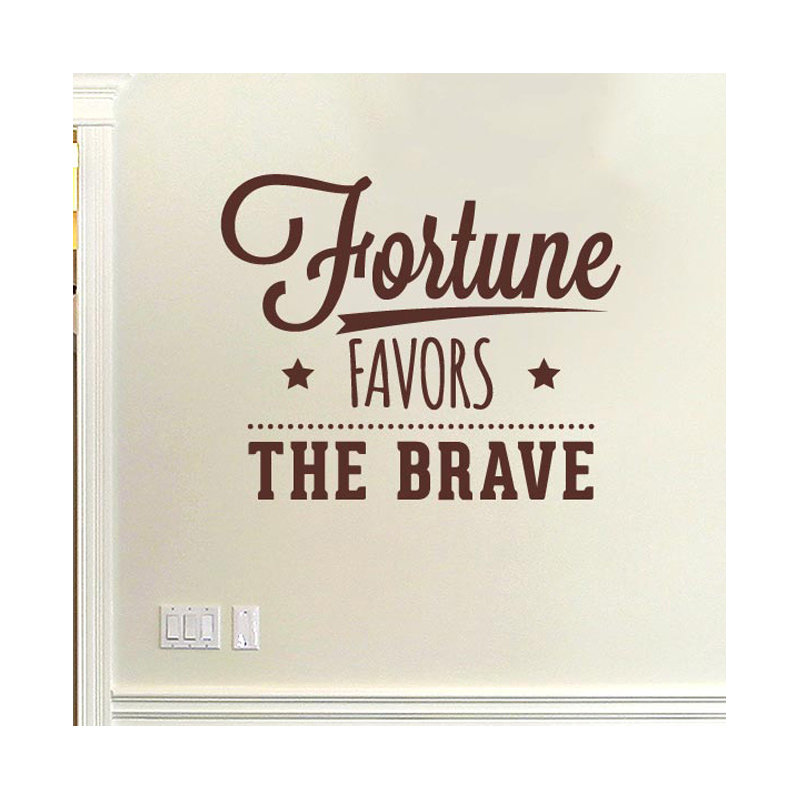 Wall Decal, Brown, Large