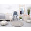 Round Solid Colour Wool Hand Woven Area Rug-38568234
