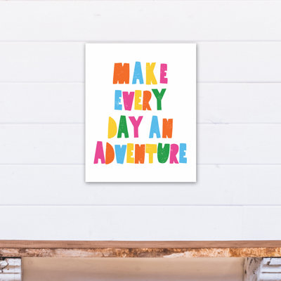 Maderia Text & Numbers Canvas Art