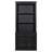 83.4"Tall Bookshelf, Modern Bookcase With 2 Glass Doors And 1 Drawer,Storage Bookcase With Open Shelves For Living Room,Home Office,Black-1659369701