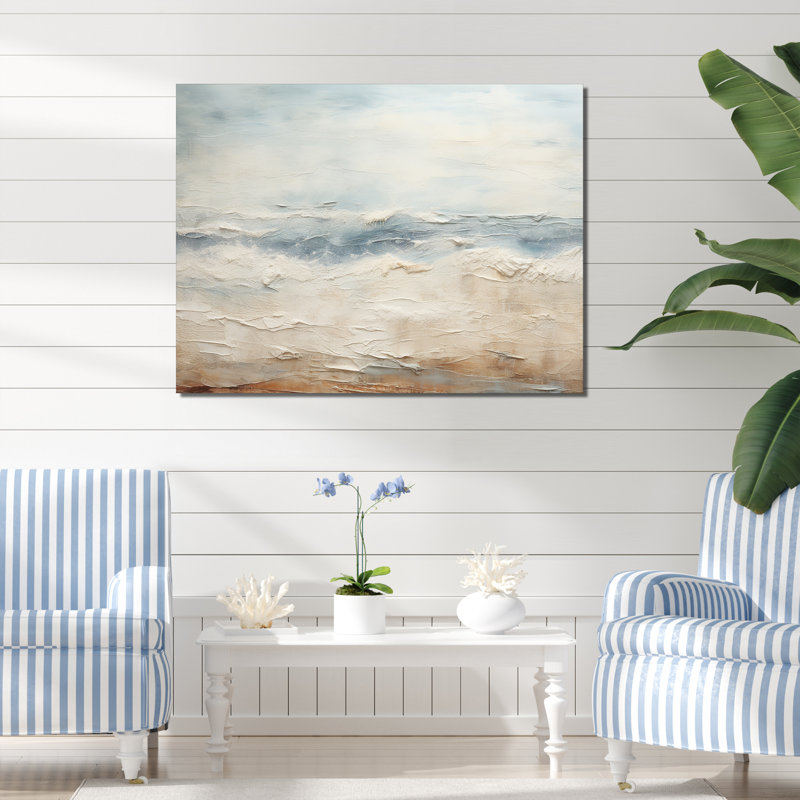 «Rasch - Coastal Ocean», reproduction d'art sur toile encadrée, H 30 po x l 40 po x P 1,5 po, Toile tendue