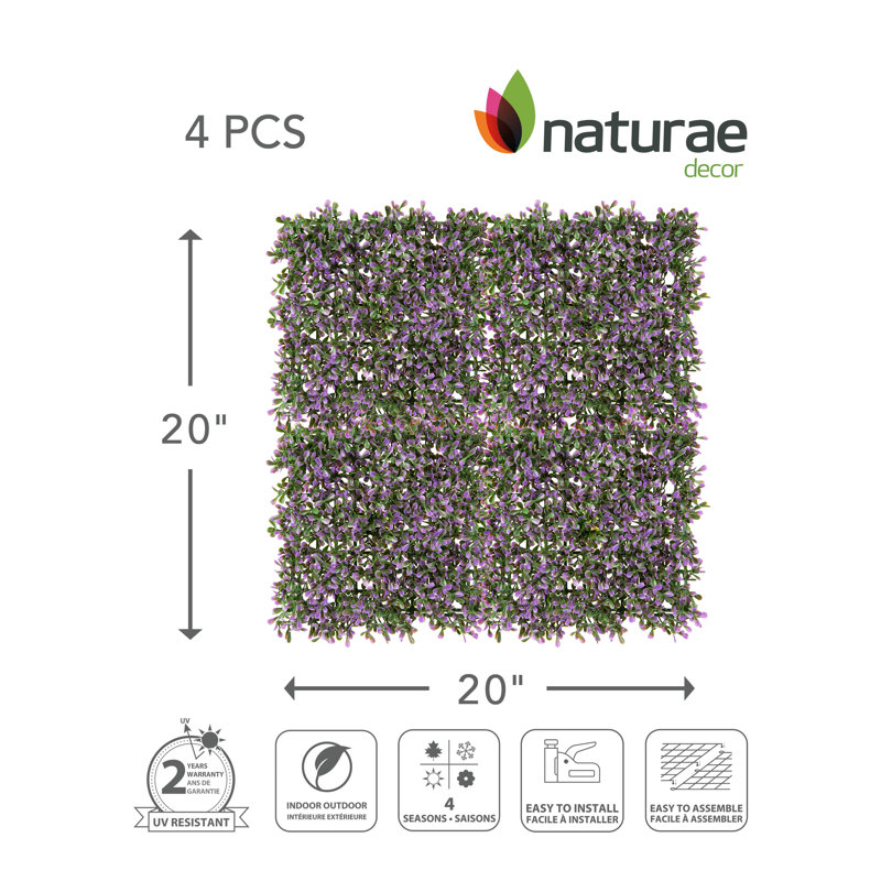 Écran d'intimité en polyéthylène H 2 pi x l 2 pi