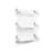 Altai Floating Wall Decor Wall Mounted Rustic Decorative Hanging Metal Bracket Triple Shelfs for Books, /-56285678