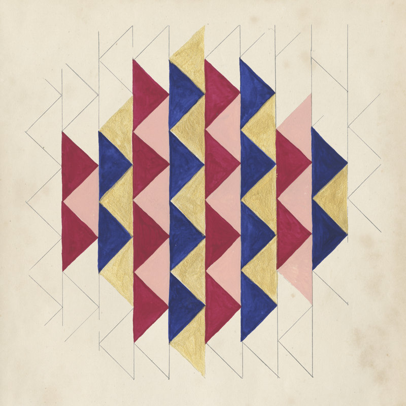 " Geometric Pattern Play IV " by Naomi McCavitt, 30" H x 30" W, Wrapped Canvas