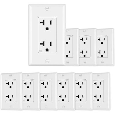 20 Amps Tamper Resistant Duplex Outlet