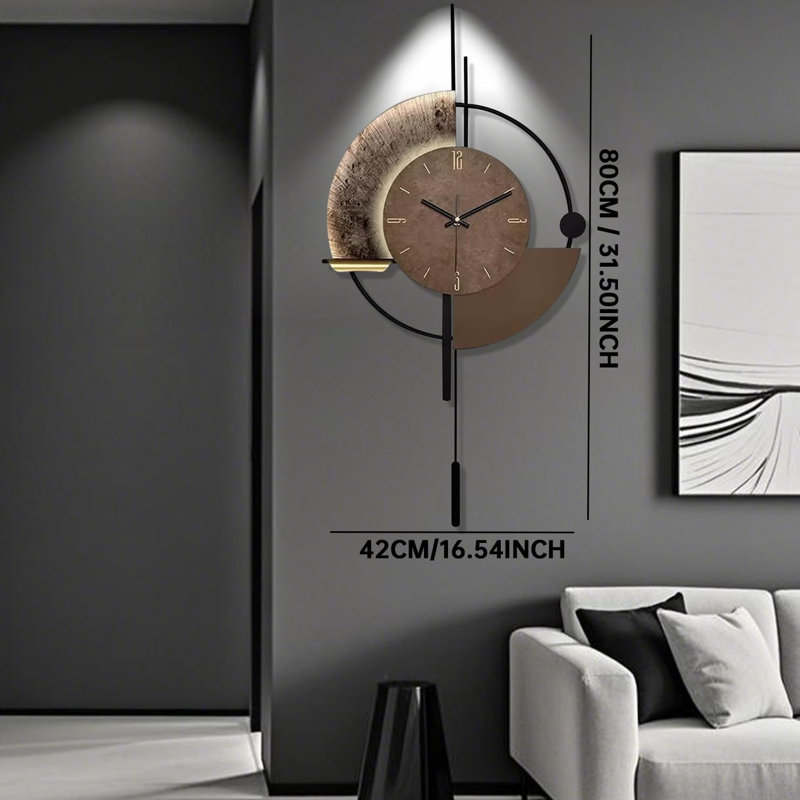 Decorative Clock With Pendulum