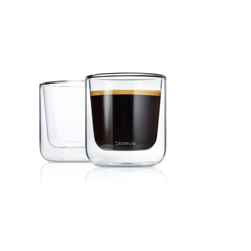 Nero Insulated Double Wall Drinking Glass
