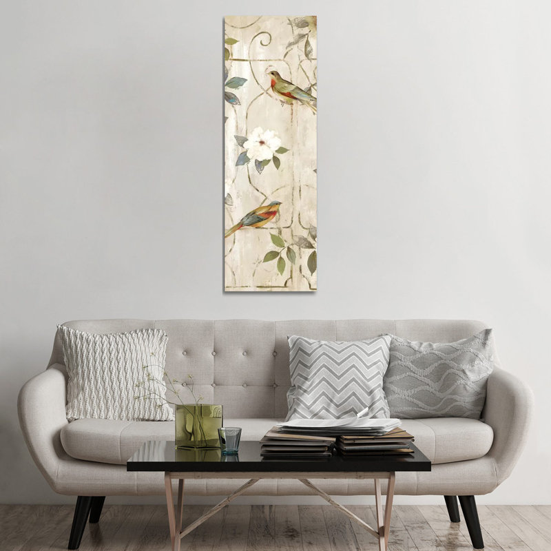 Lattice I by Asia Jensen - Wrapped Canvas Panoramic Print