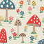 Cath Kidston Mushrooms Multi Wallpaper